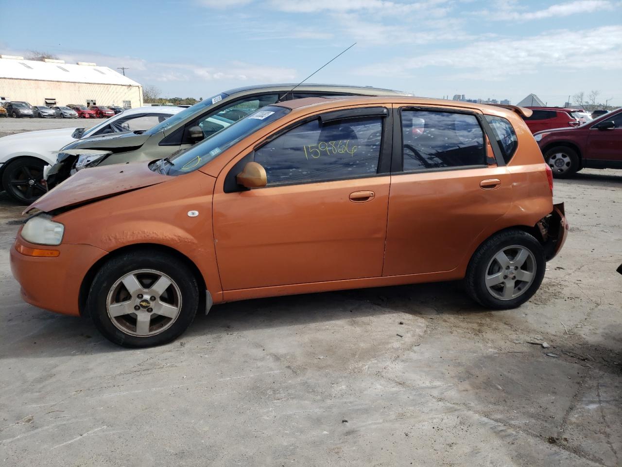 Photo 10 from auction – 2006 CHEVROLET AVEO LT with VIN KL1TG66636B534055