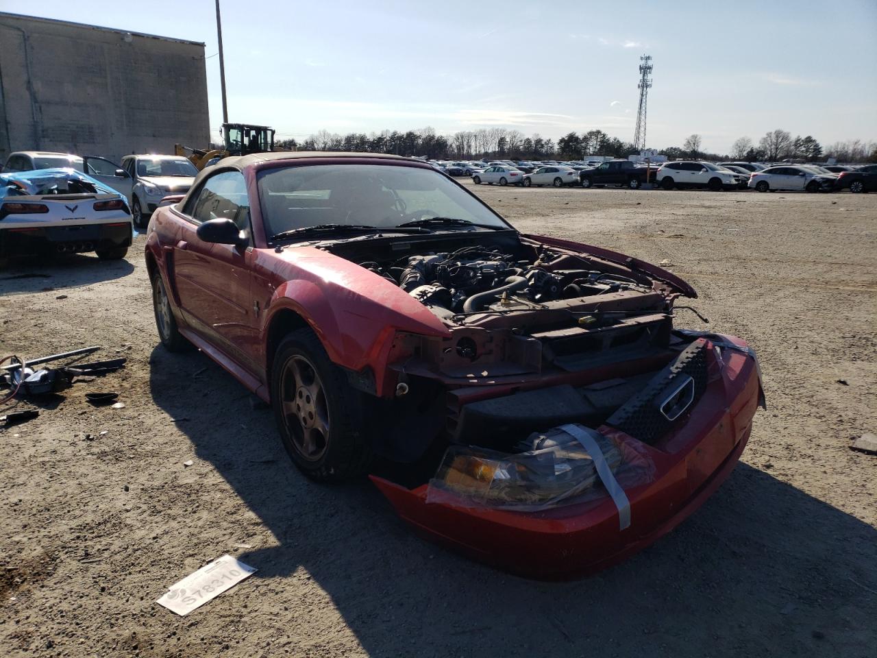 FORD MUSTANG 2002 with VIN 1FAFP44462F171707 - Photo from auction