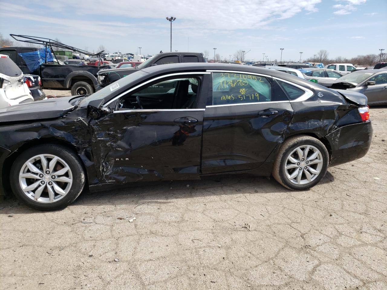 Photo 9 from auction – 2019 CHEVROLET IMPALA LT with VIN 2G11Z5S37K9113170