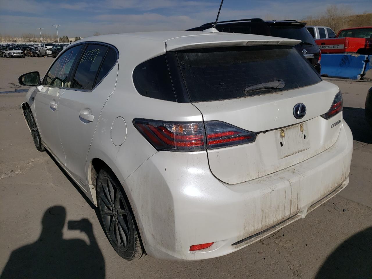 Photo 3 from auction – 2012 LEXUS CT 200 with VIN JTHKD5BH2C2062455