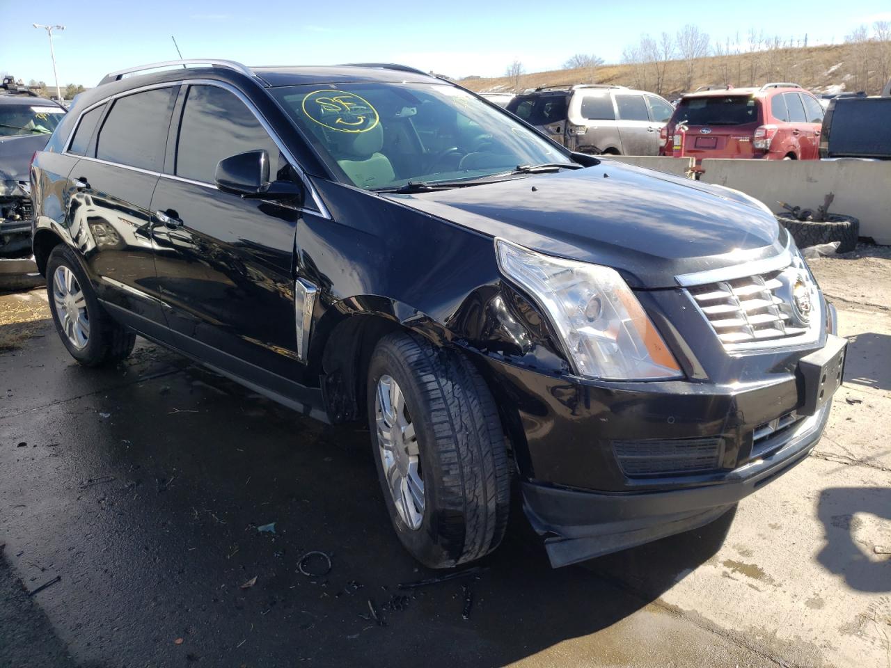 CADILLAC SRX LUXURY 2014 with VIN 3GYFNEE3XES585725 - Photo from auction