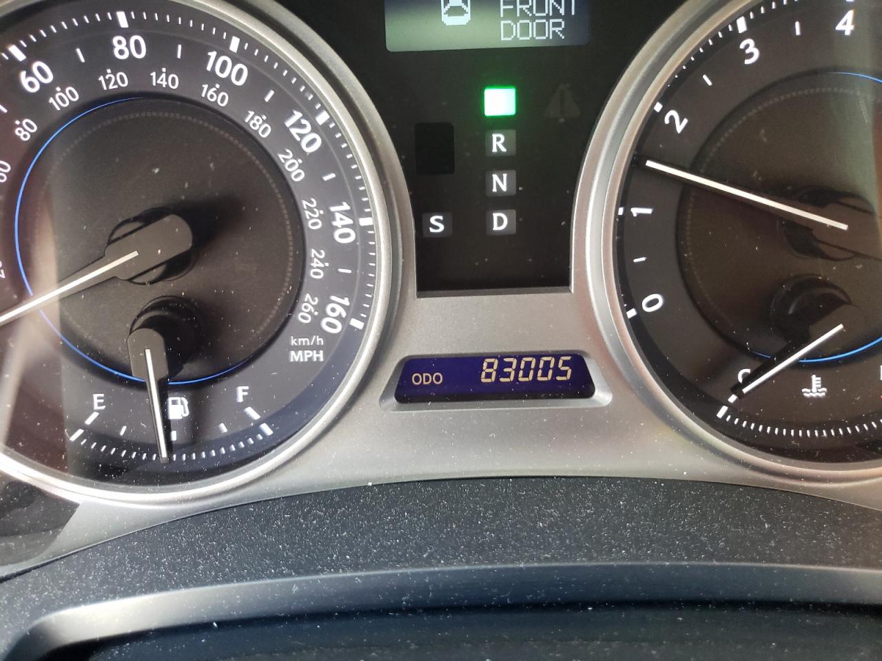 Photo 8 from auction – 2009 LEXUS IS 250 with VIN JTHCK262192028191