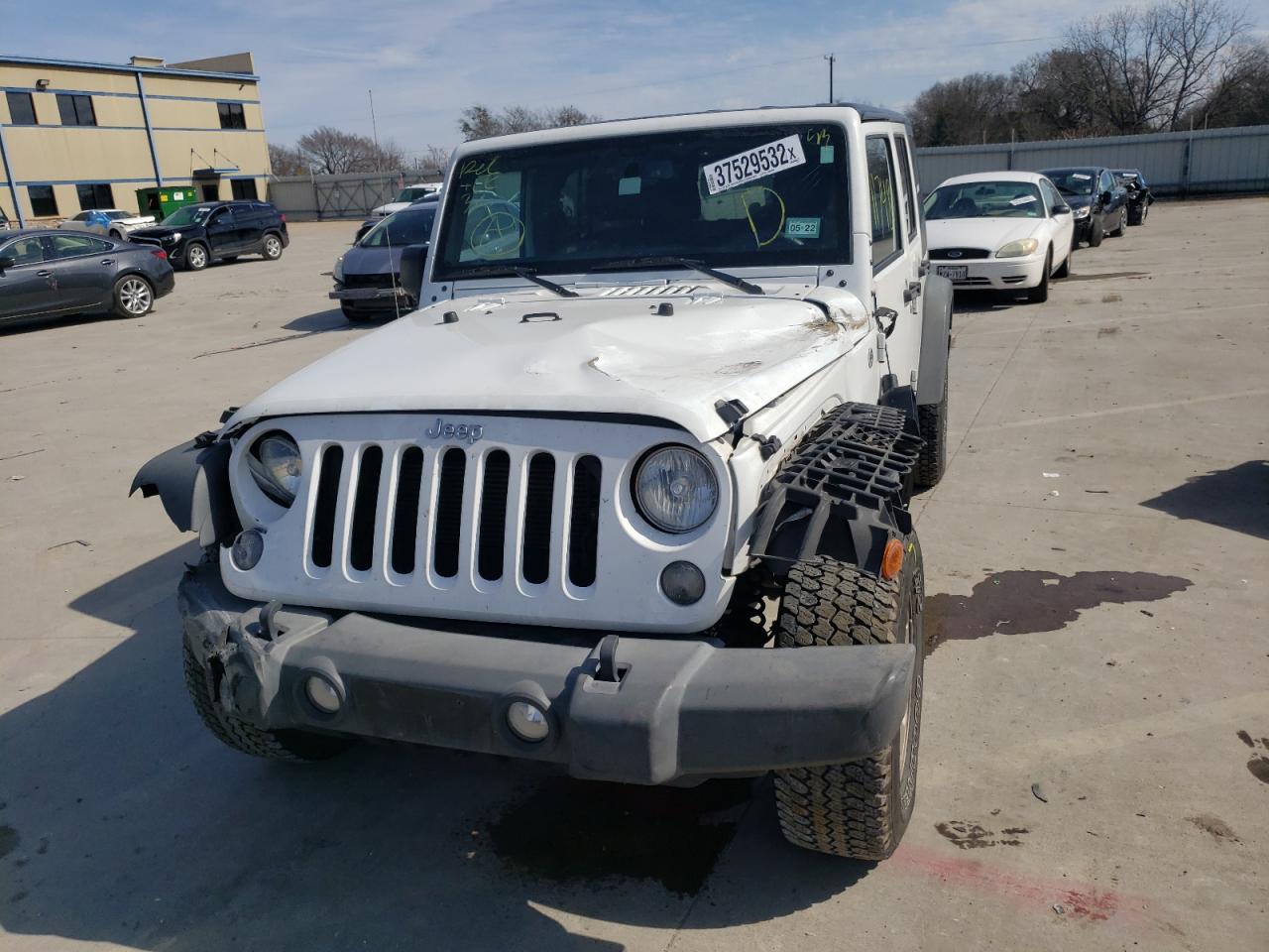 Photo 9 from auction – 2015 JEEP WRANGLER U with VIN 1C4BJWDG5FL593409