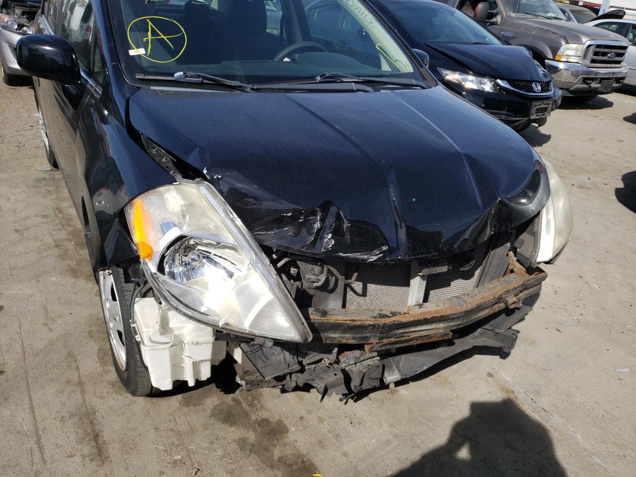 Photo 9 from auction – 2007 NISSAN VERSA S with VIN 3N1BC11EX7L411020