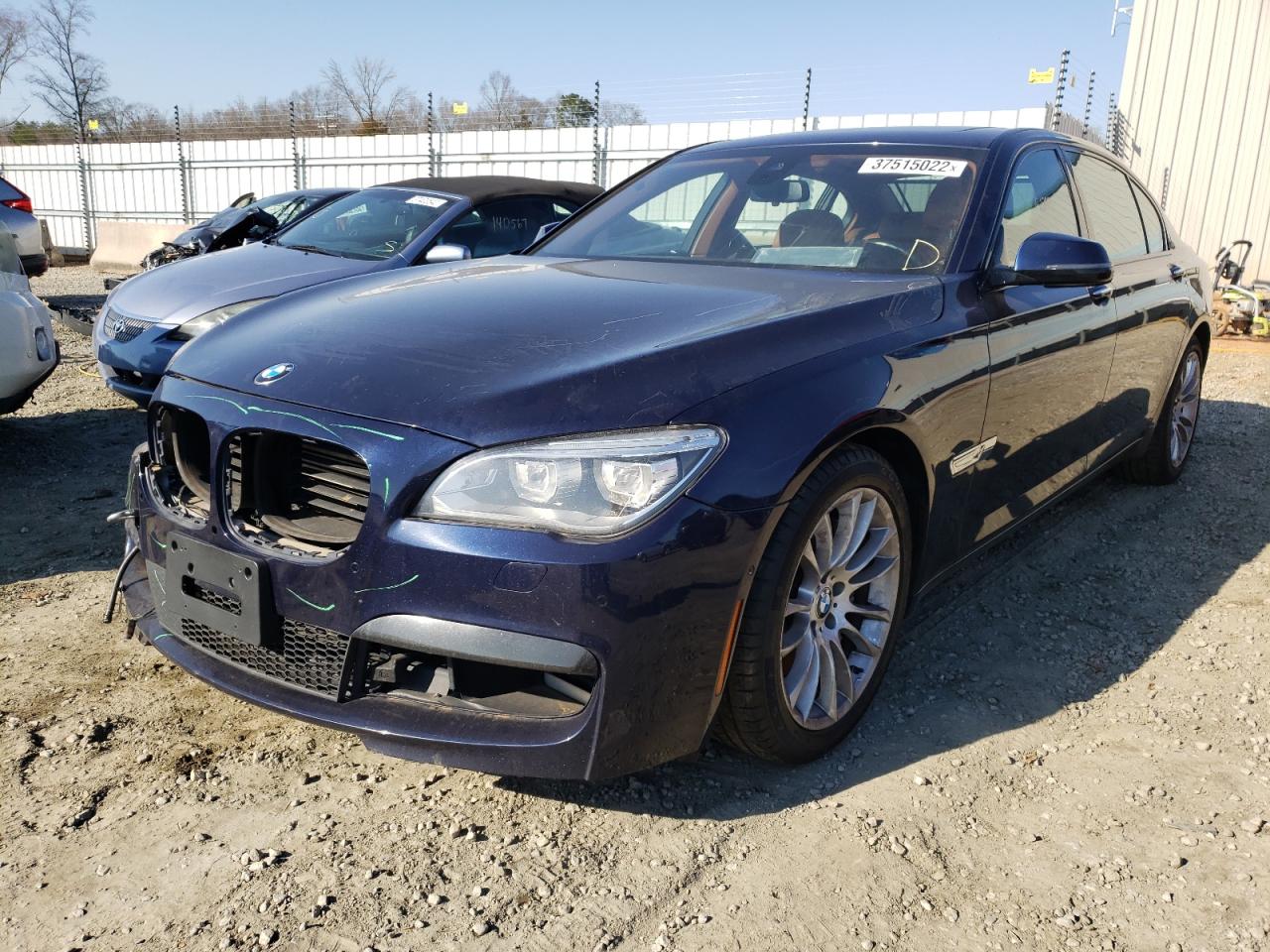 Photo 2 from auction – 2015 BMW 750 LI with VIN WBAYF8C54FD654375