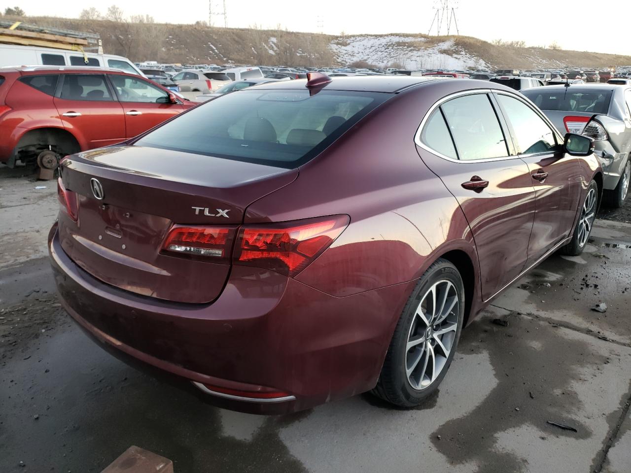 Photo 4 from auction – 2015 ACURA TLX ADVANC with VIN 19UUB2F70FA005053