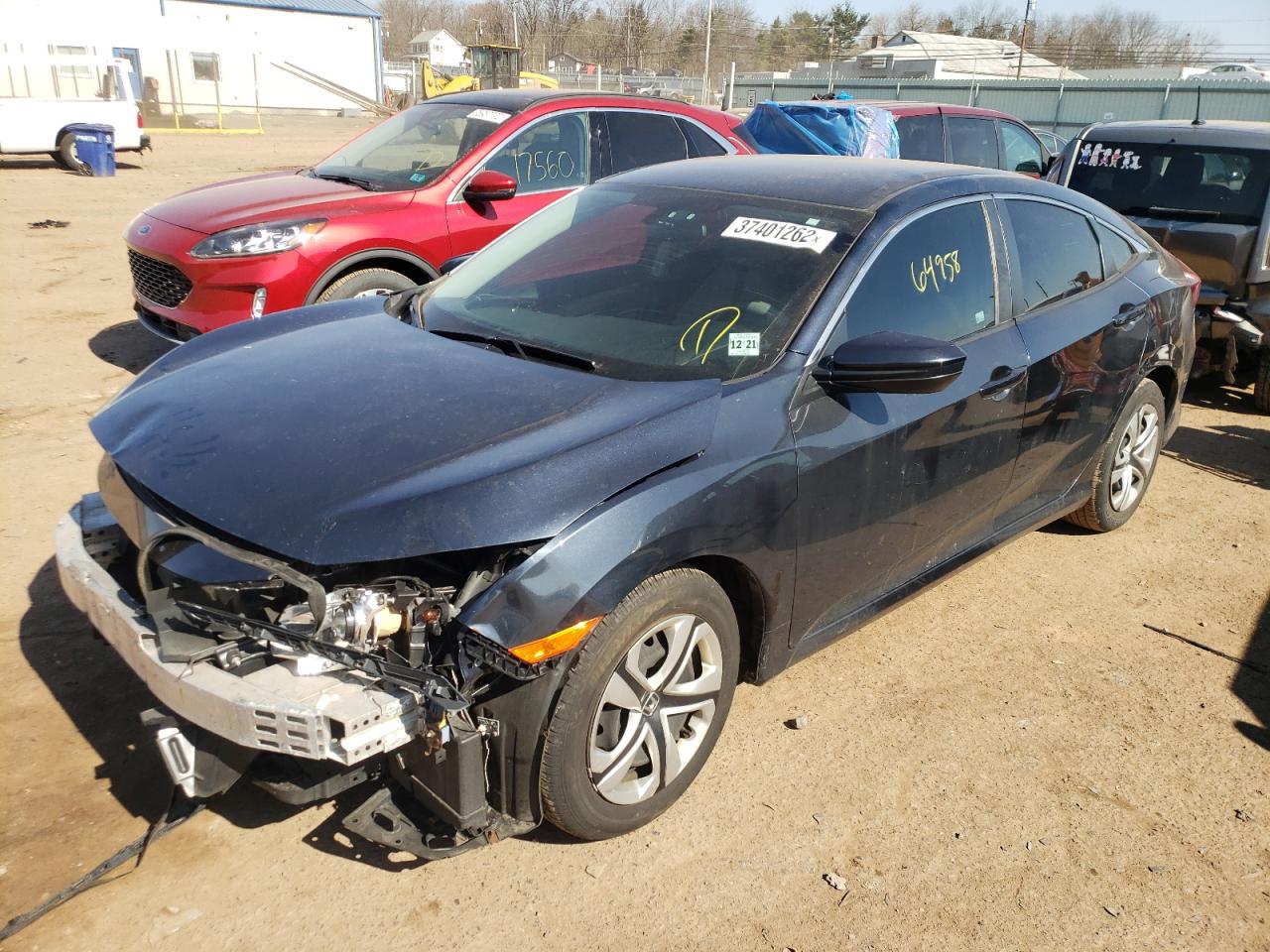Photo 2 from auction – 2017 HONDA CIVIC LX with VIN 19XFC2F5XHE201908