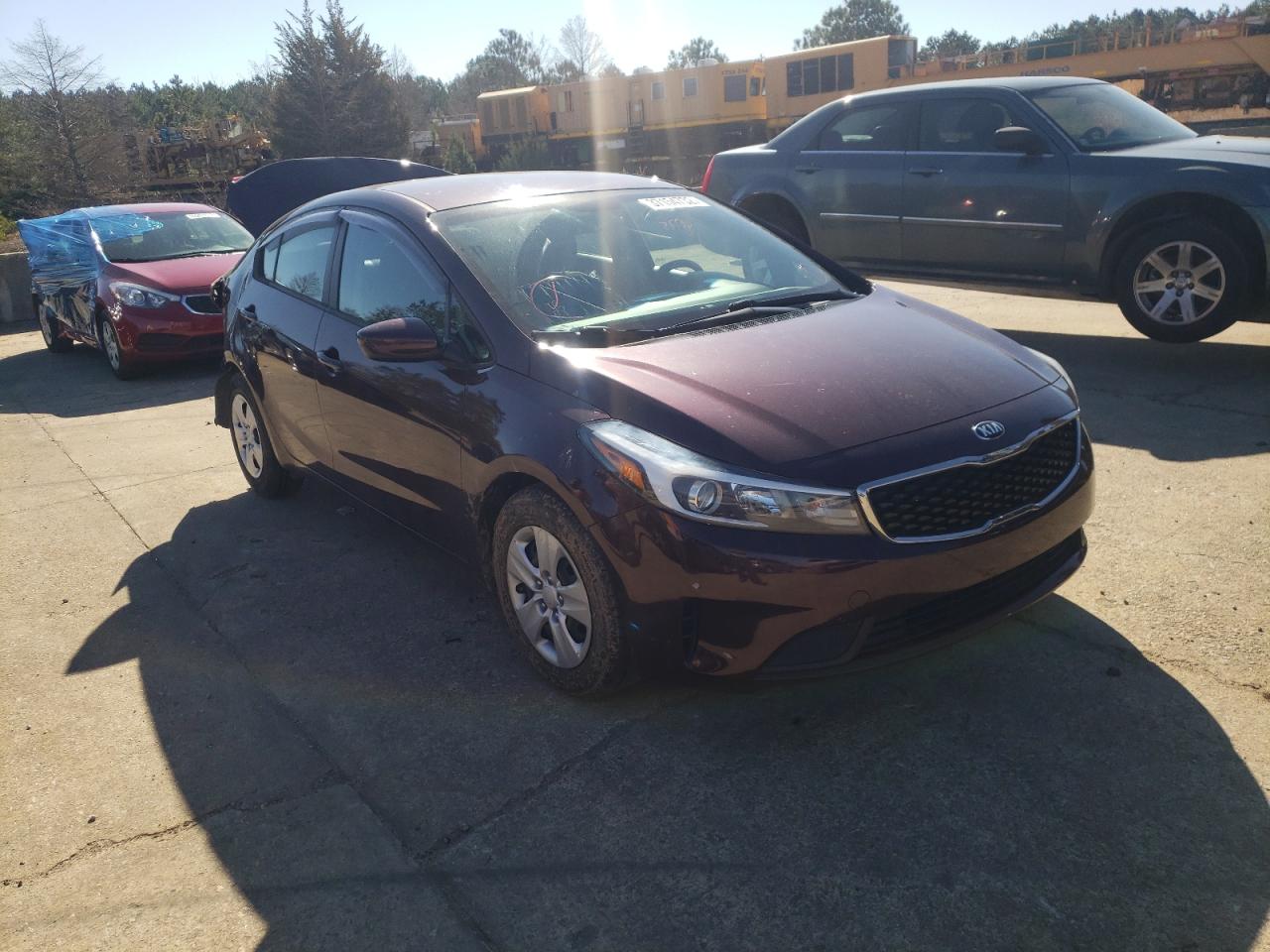 KIA FORTE LX 2017 with VIN 3KPFK4A78HE032060 - Photo from auction