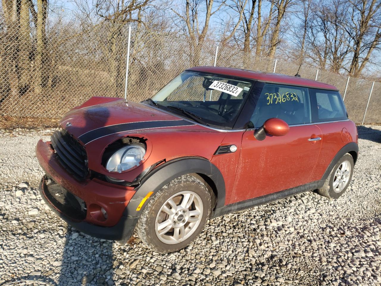 Photo 2 from auction – 2012 MINI COOPER with VIN WMWSU3C57CT255606