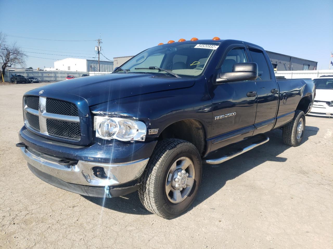 Photo 2 from auction – 2003 DODGE RAM 2500 S with VIN 3D3KU28D53G818931