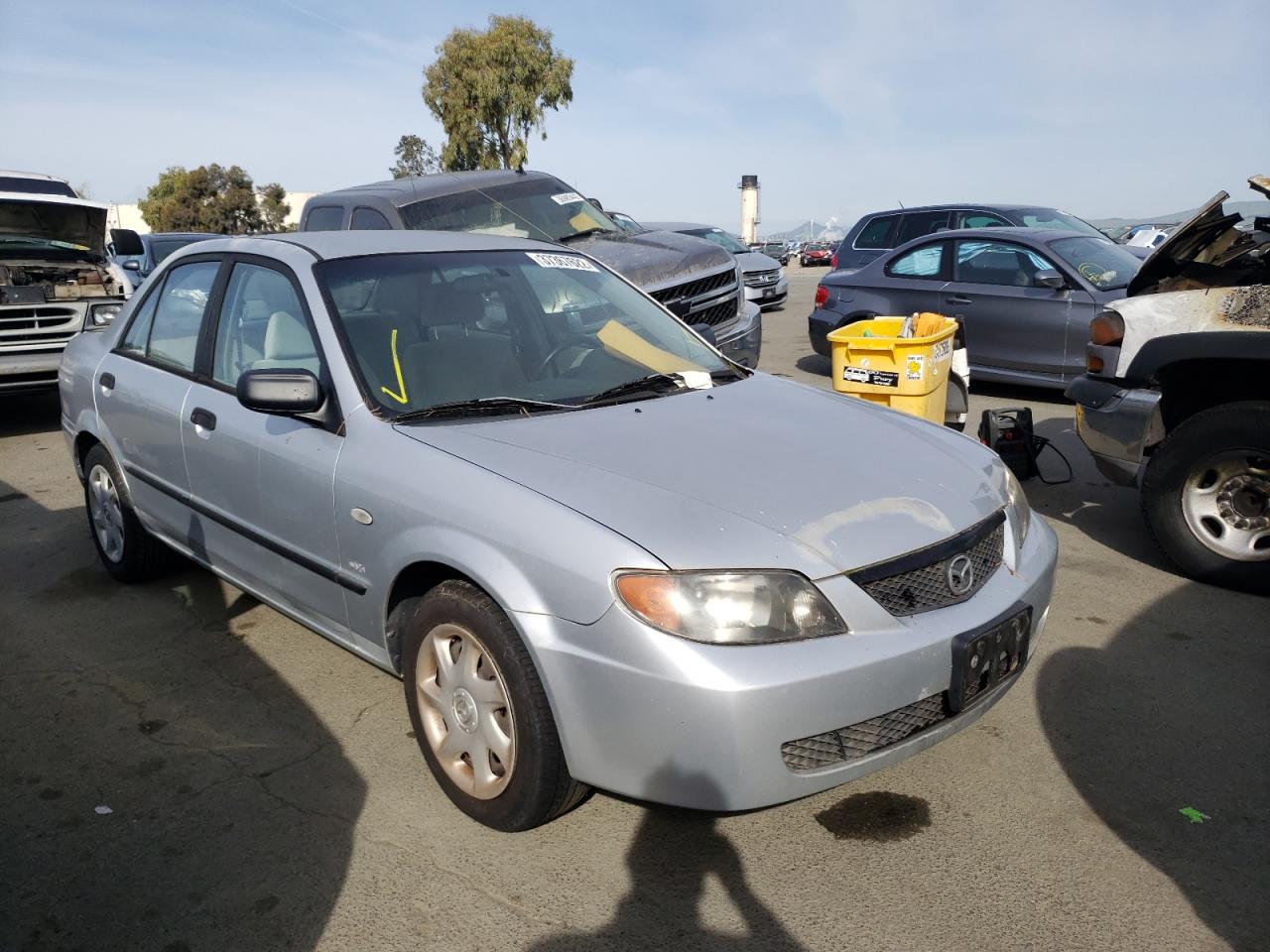MAZDA PROTEGE 2003 with VIN JM1BJ225830130199 - Photo from auction