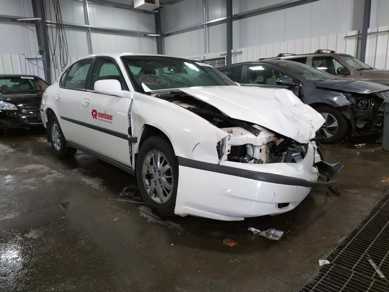 CHEVROLET IMPALA 2005 with VIN 2G1WF52E459339350 - Photo from auction