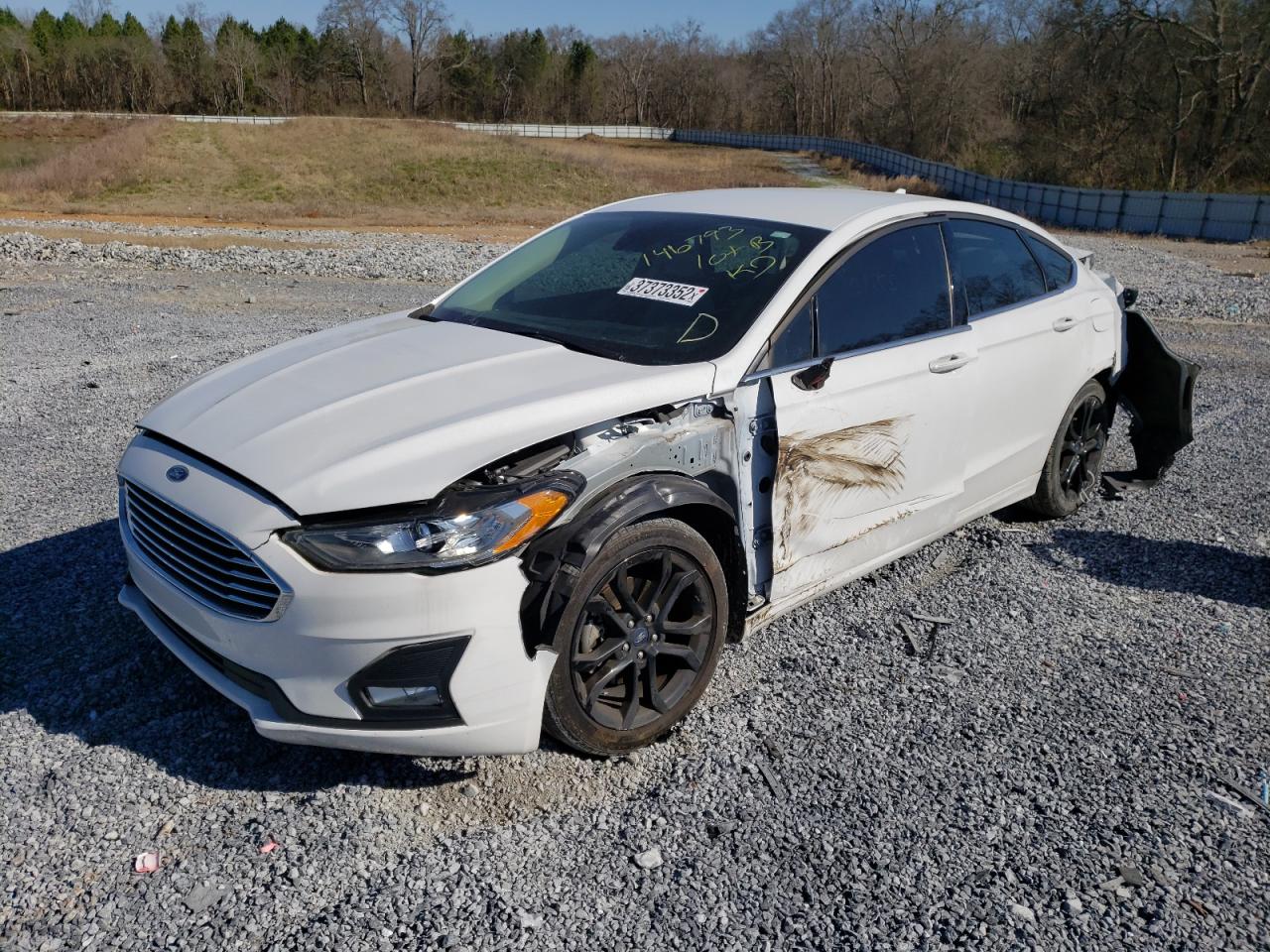 Photo 2 from auction – 2019 FORD FUSION SE with VIN 3FA6P0HD2KR146793