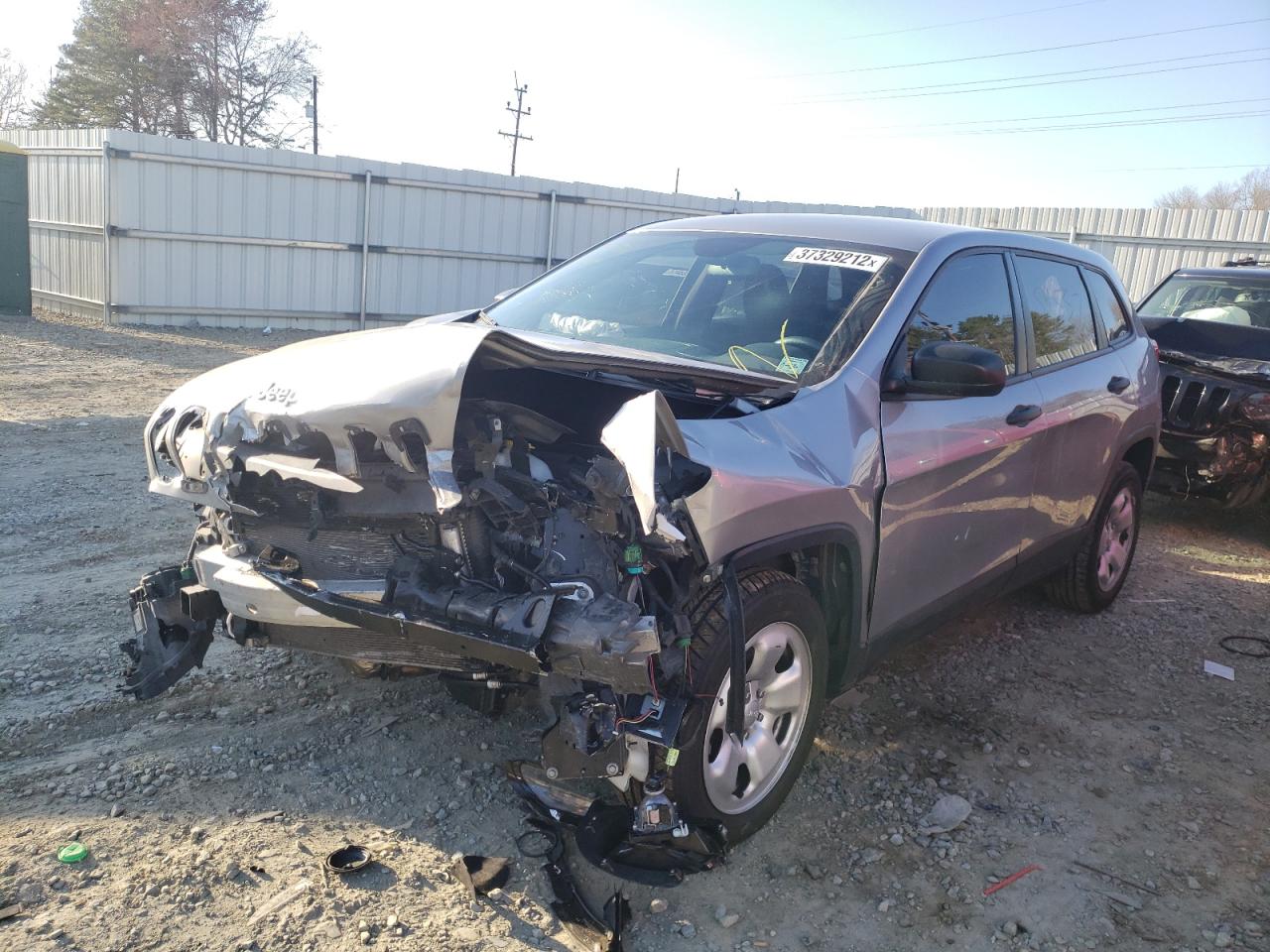 Photo 2 from auction – 2017 JEEP CHEROKEE S with VIN 1C4PJLAS9HW559780