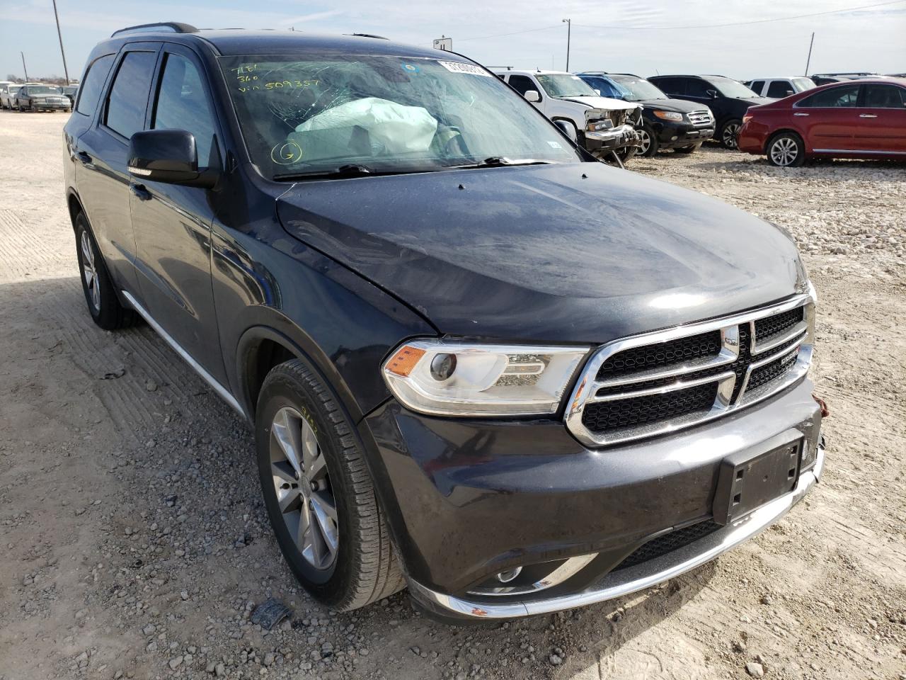 DODGE DURANGO LI 2014 with VIN 1C4RDHDGXEC509357 - Photo from auction