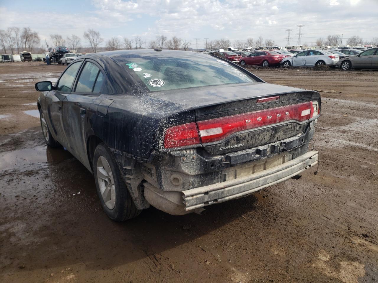 Photo 3 from auction – 2012 DODGE CHARGER SE with VIN 2C3CDXBG0CH163319