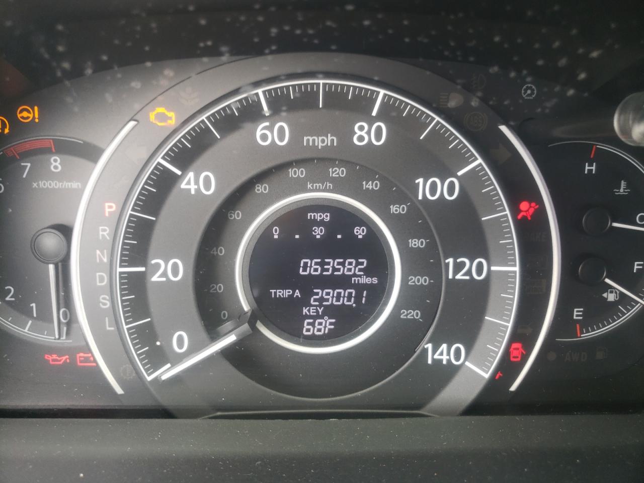 Photo 8 from auction – 2016 HONDA CR-V EXL with VIN 5J6RM4H70GL064577