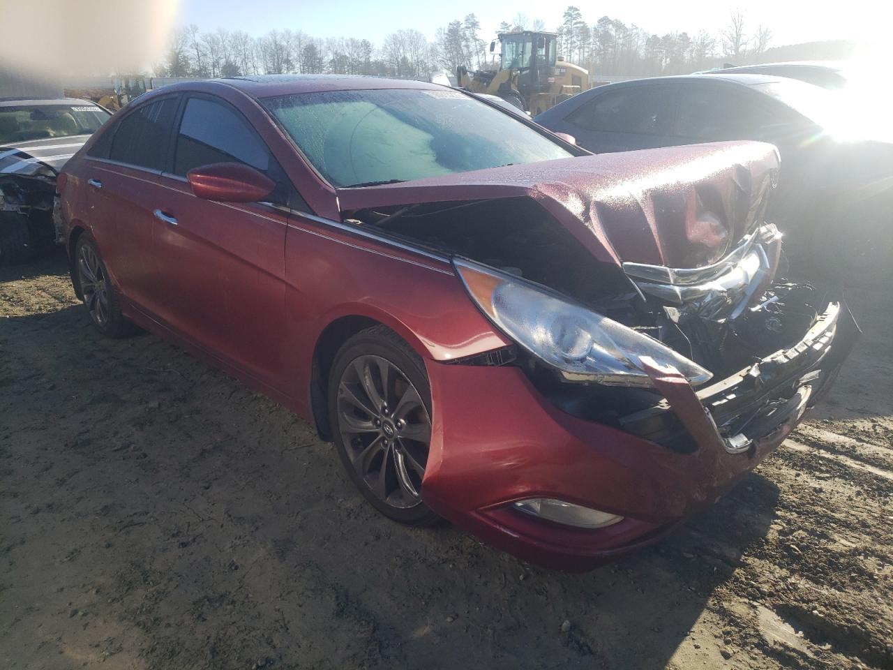 HYUNDAI SONATA SE 2012 with VIN 5NPEC4AC7CH384668 - Photo from auction