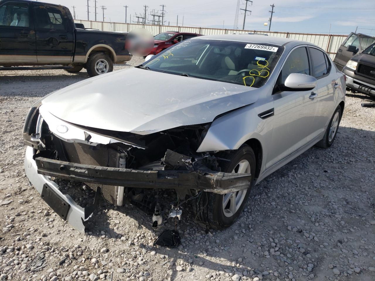 Photo 2 from auction – 2014 KIA OPTIMA LX with VIN KNAGM4A78E5471536