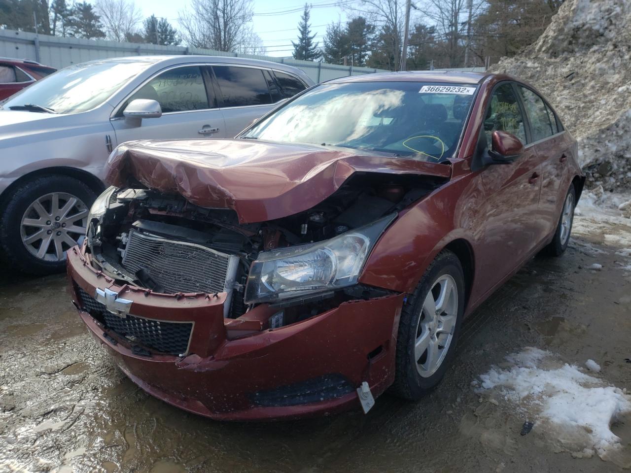 Photo 2 from auction – 2013 CHEVROLET CRUZE LT with VIN 1G1PC5SB1D7205379