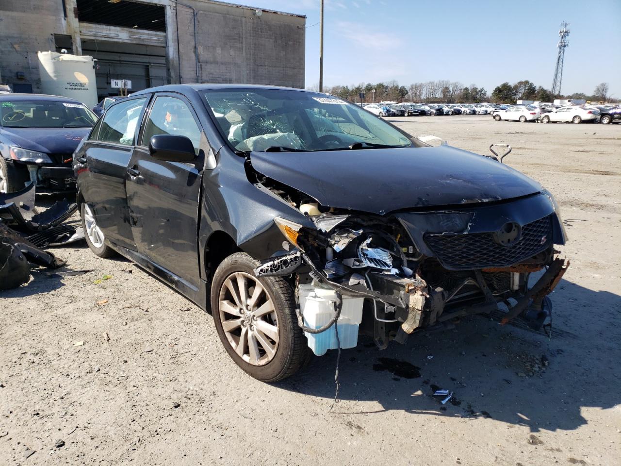 TOYOTA COROLLA BA 2010 with VIN 2T1BU4EE7AC242980 - Photo from auction