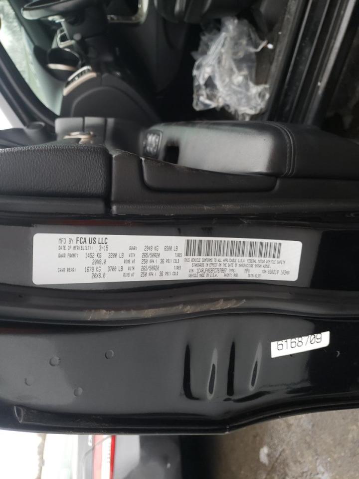 Photo 10 from auction – 2015 JEEP GRAND CHER with VIN 1C4RJFAG9FC767887