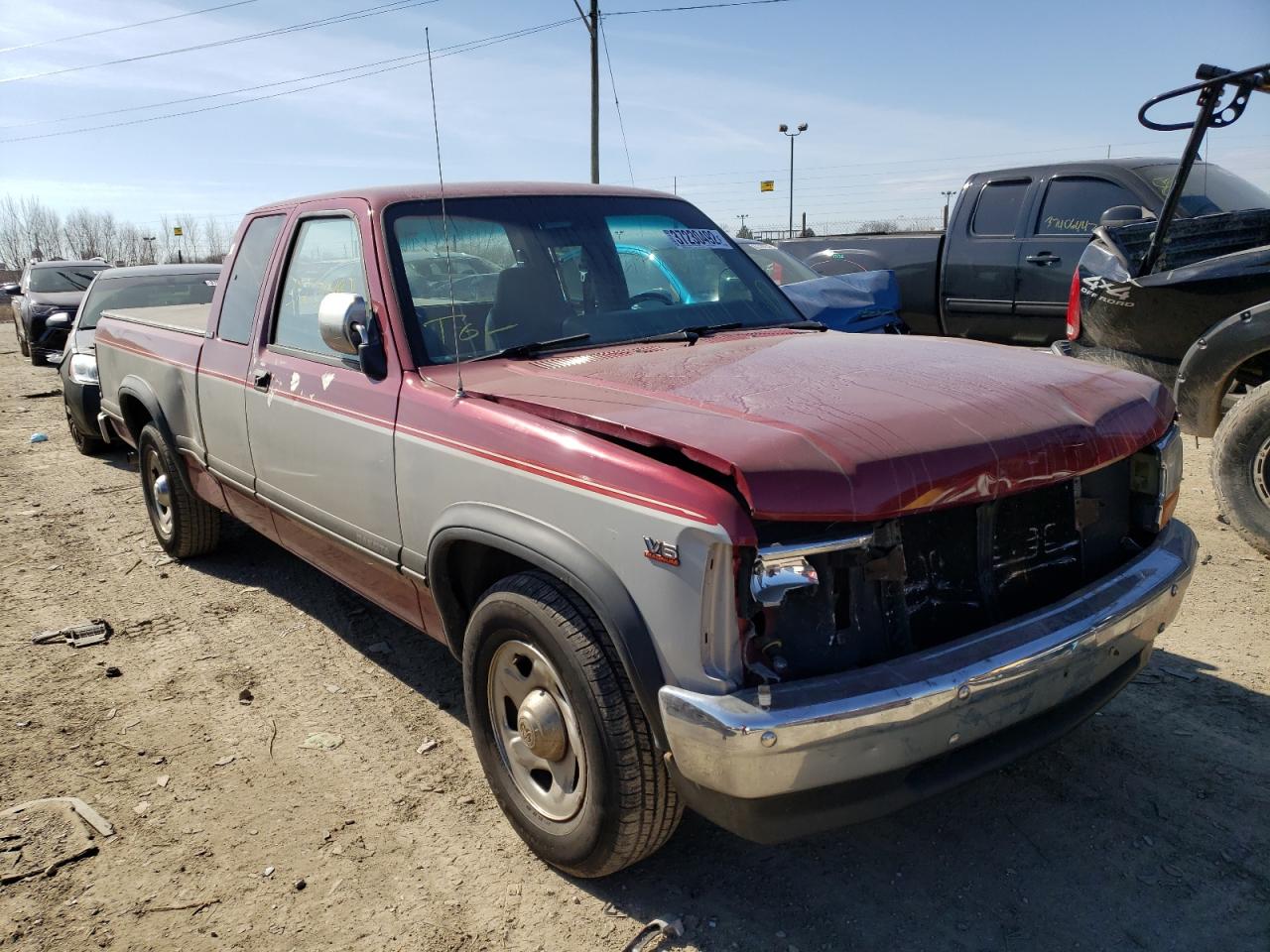 DODGE DAKOTA 1996 with VIN 1B7GL23X9TS590041 - Photo from auction