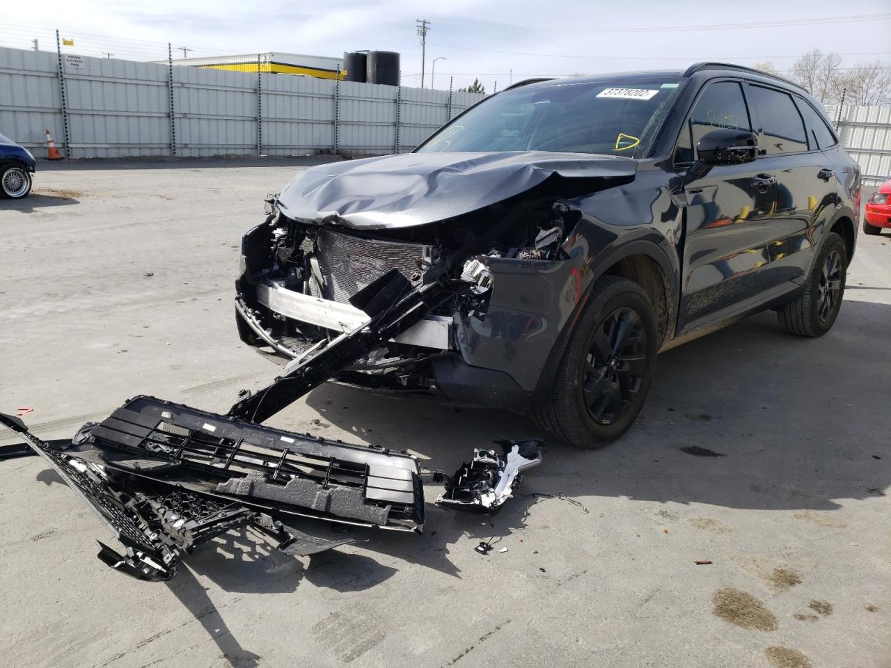 Photo 2 from auction – 2021 KIA SORENTO S with VIN 5XYRLDLC8MG030181