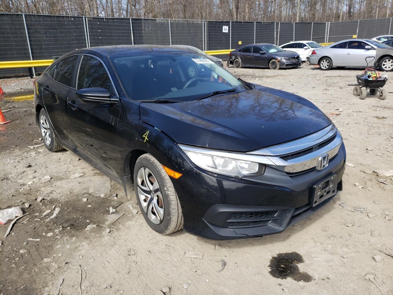 HONDA CIVIC LX 2017 with VIN 2HGFC2F51HH514206 - Photo from auction