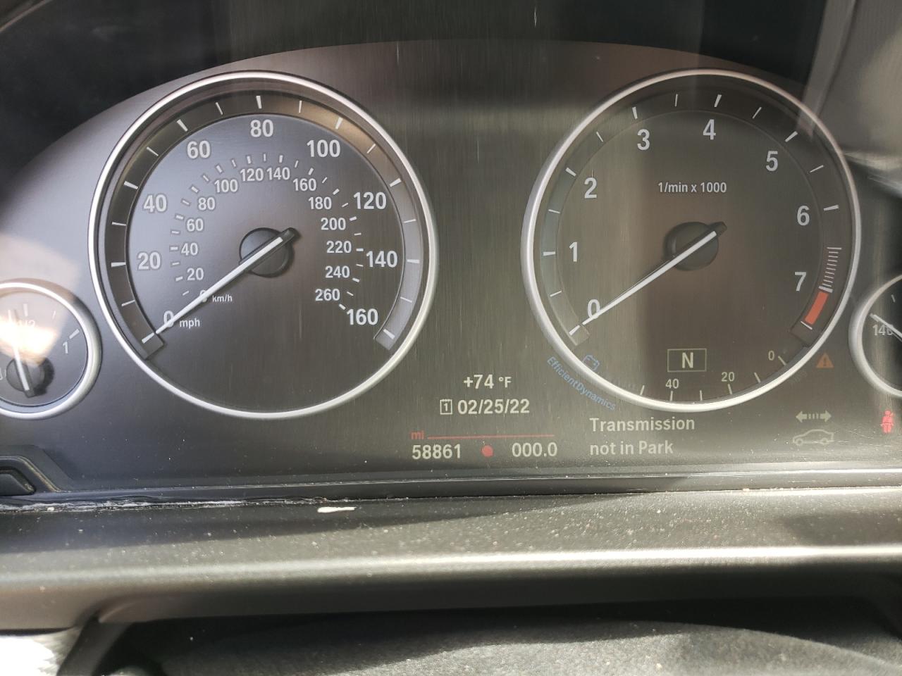 Photo 8 from auction – 2016 BMW 535 I with VIN WBA5B1C56GG554042