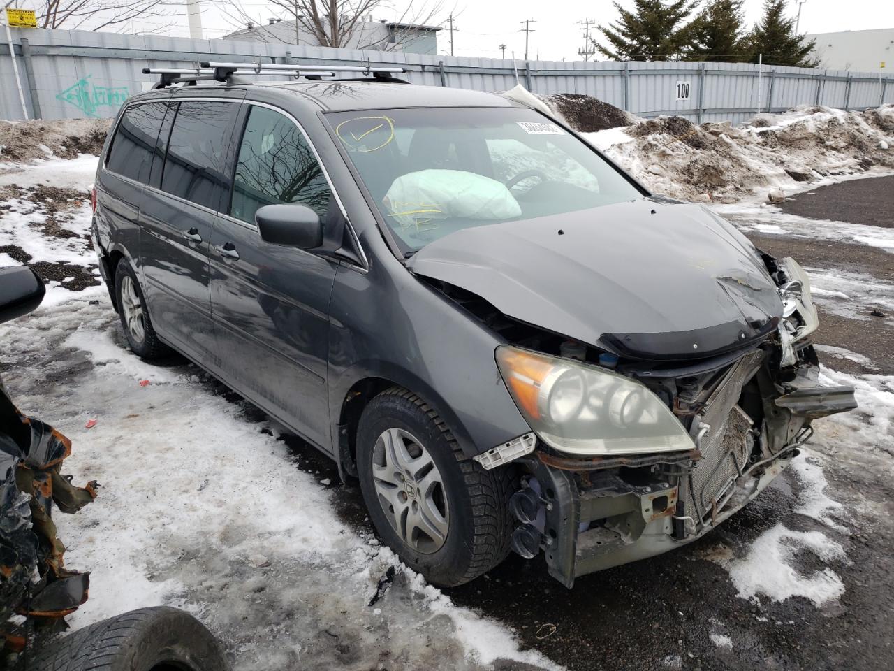 HONDA ODYSSEY EX 2008 with VIN 5FNRL38448B501428 - Photo from auction