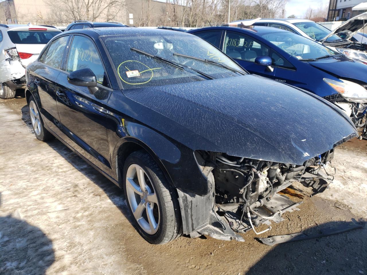AUDI A3 2015 with VIN WAUBFGFF8F1111214 - Photo from auction