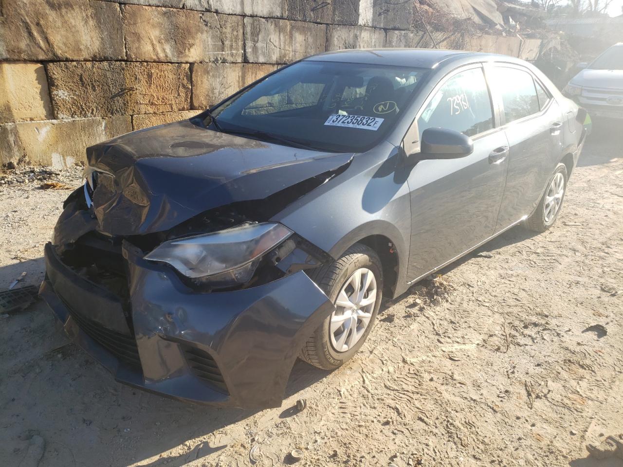 Photo 2 from auction – 2015 TOYOTA COROLLA L with VIN 2T1BURHE1FC232946