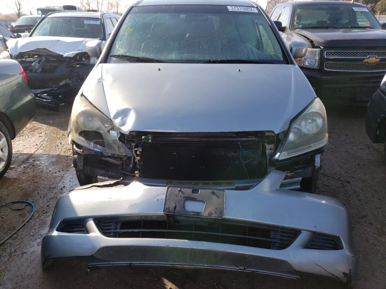 Photo 9 from auction – 2007 HONDA ODYSSEY EX with VIN 5FNRL38747B102530