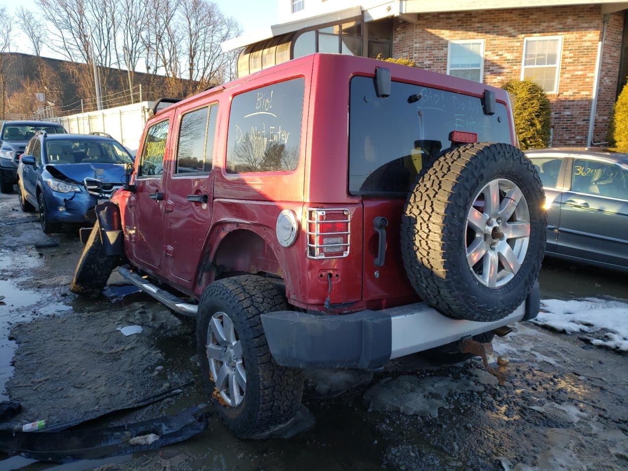 Photo 3 from auction – 2012 JEEP WRANGLER U with VIN 1C4BJWEGXCL152286