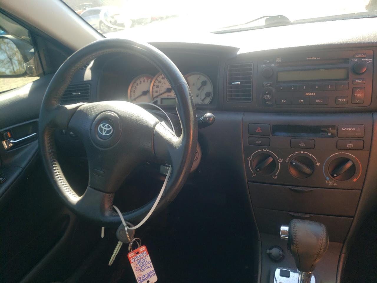 Photo 9 from auction – 2007 TOYOTA COROLLA CE with VIN 1NXBR32E07Z861752