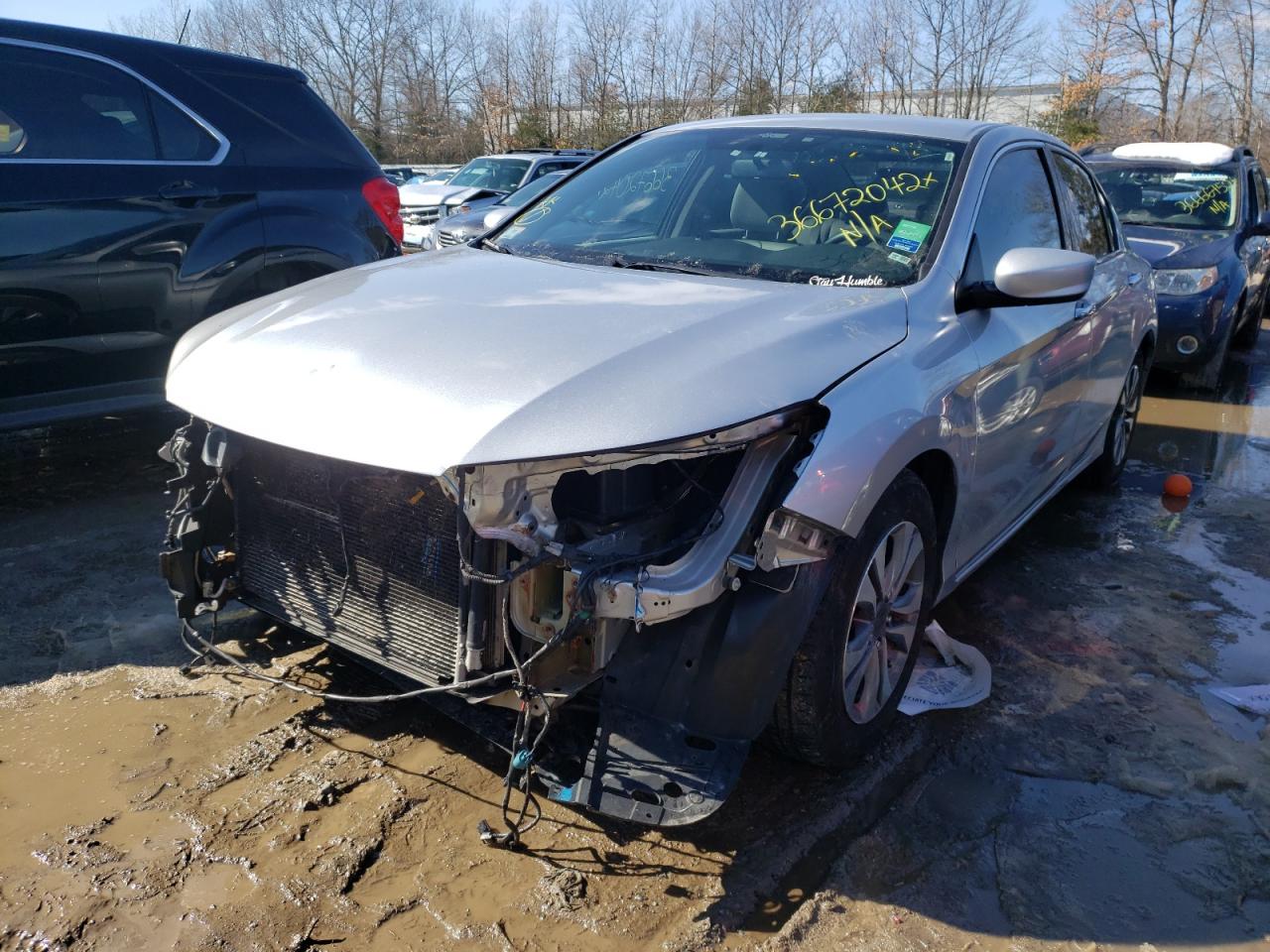 Photo 2 from auction – 2014 HONDA ACCORD LX with VIN 1HGCR2F35EA174908