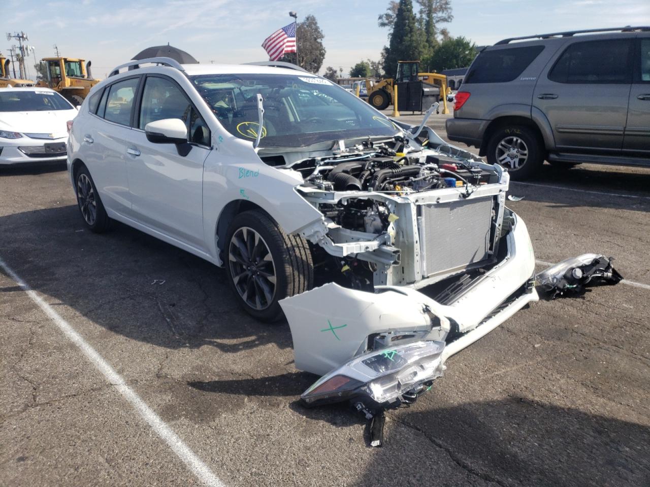 Photo 1 from auction – 2022 SUBARU IMPREZA LI with VIN 4S3GTAT61N3709344