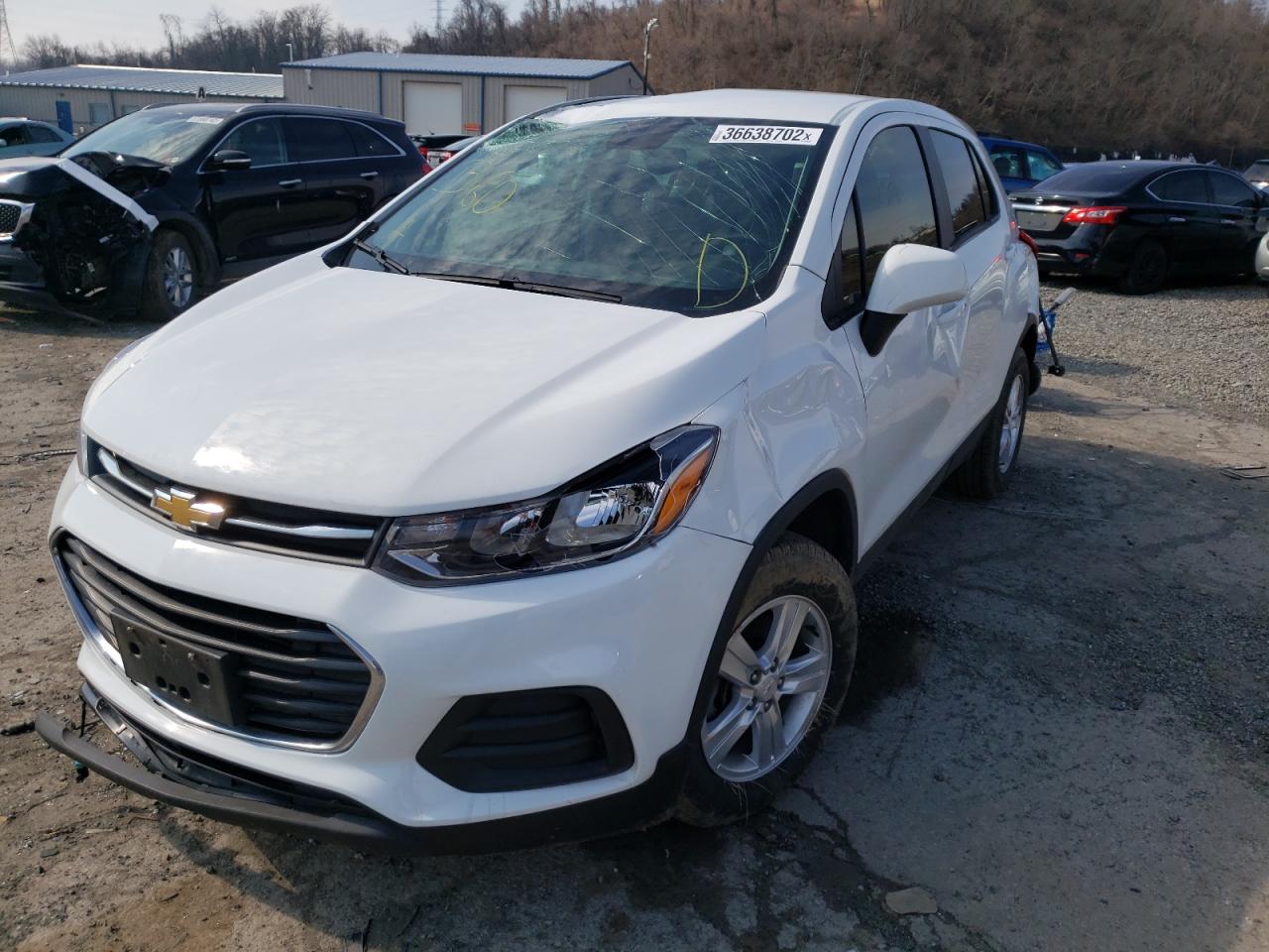 Photo 2 from auction – 2018 CHEVROLET TRAX LS with VIN KL7CJNSB9JB721135