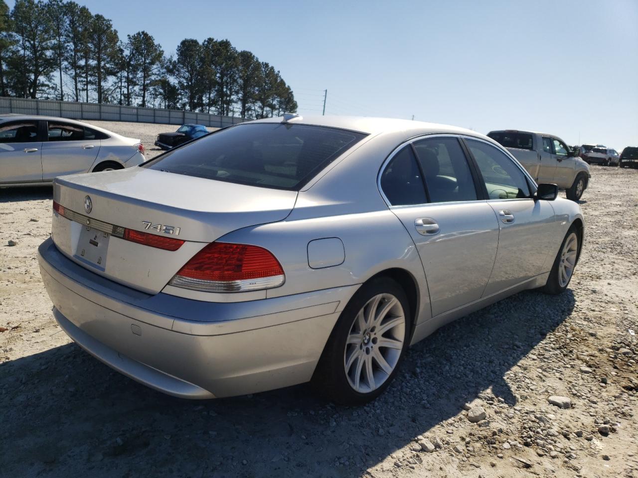 Photo 4 from auction – 2002 BMW 745 I with VIN WBAGL63462DP59901