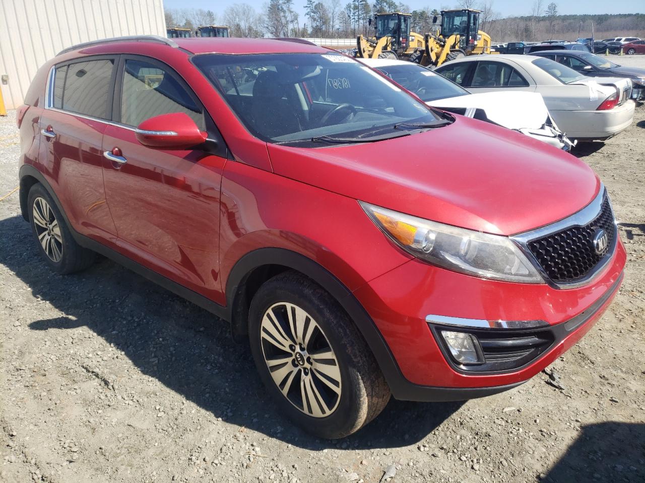 KIA SPORTAGE E 2014 with VIN KNDPC3AC6E7555288 - Photo from auction