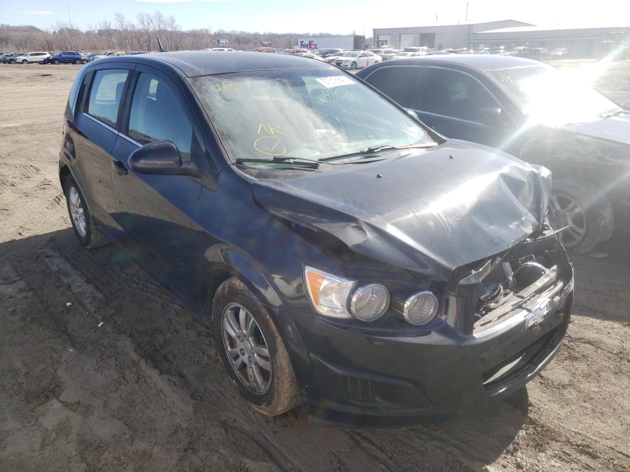 CHEVROLET SONIC LT 2013 with VIN 1G1JC6SB8D4108760 - Photo from auction