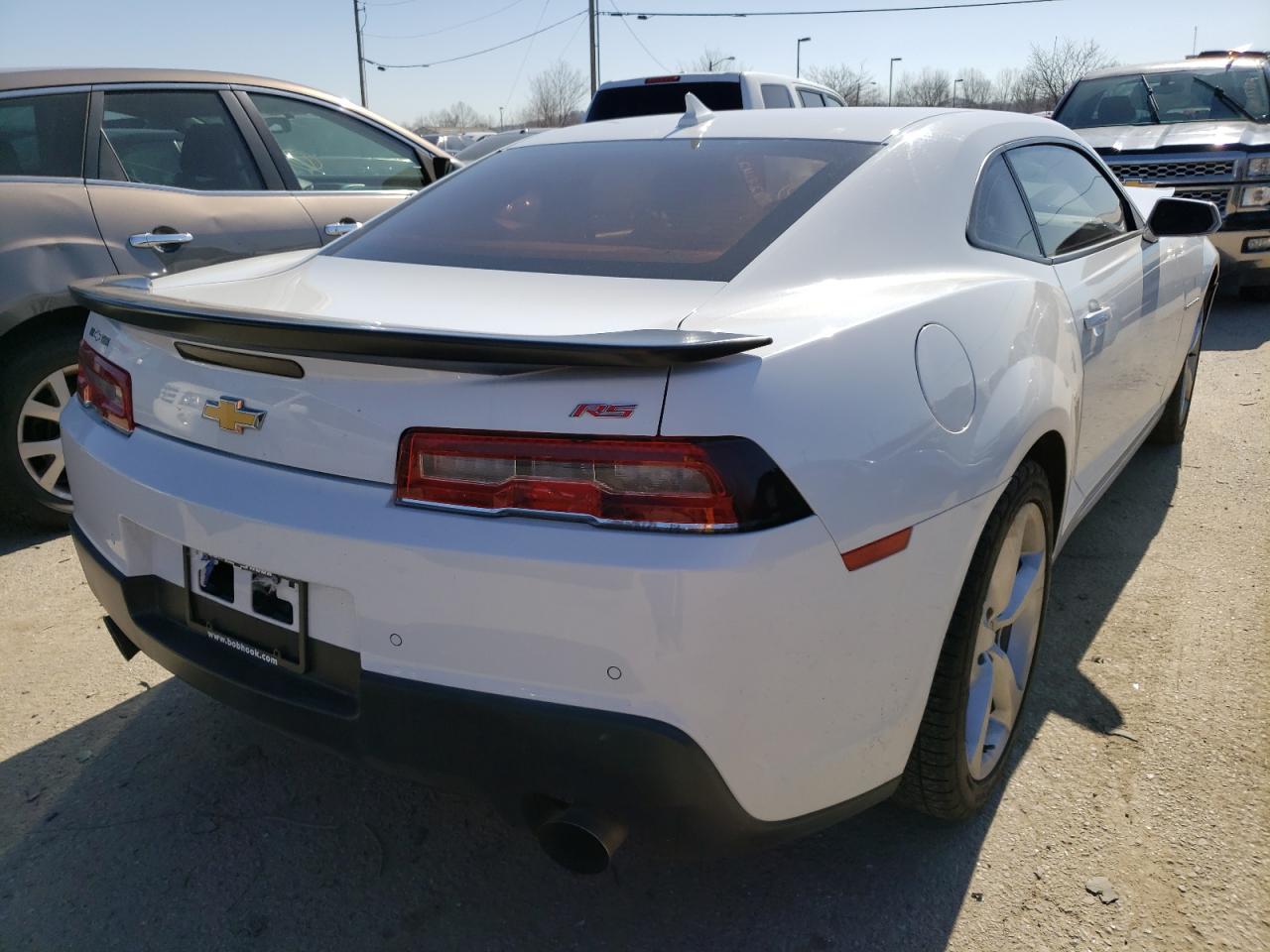 Photo 4 from auction – 2015 CHEVROLET CAMARO LT with VIN 2G1FF1E39F9182838