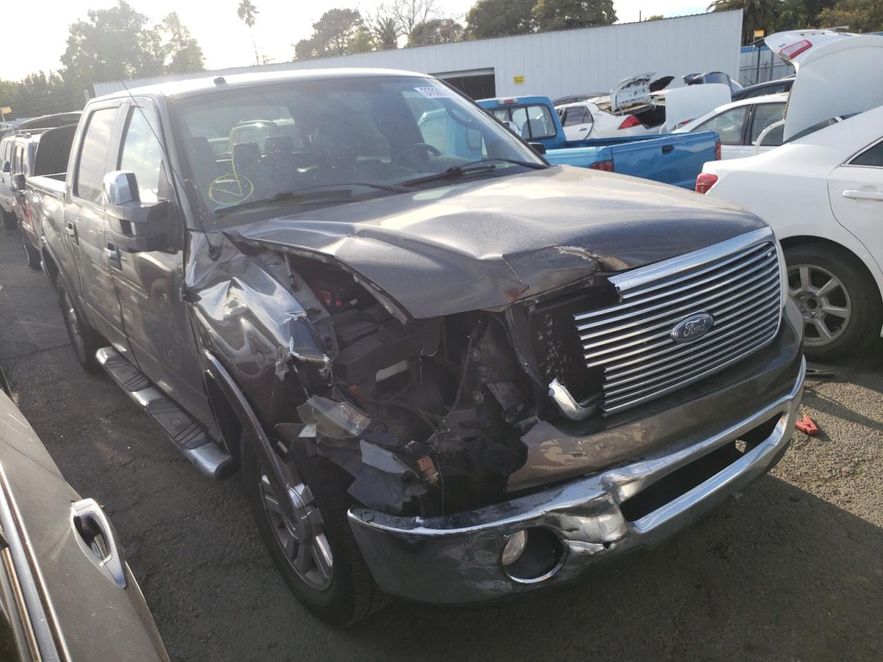 FORD F150 SUPER 2008 with VIN 1FTPW125X8FA43717 - Photo from auction