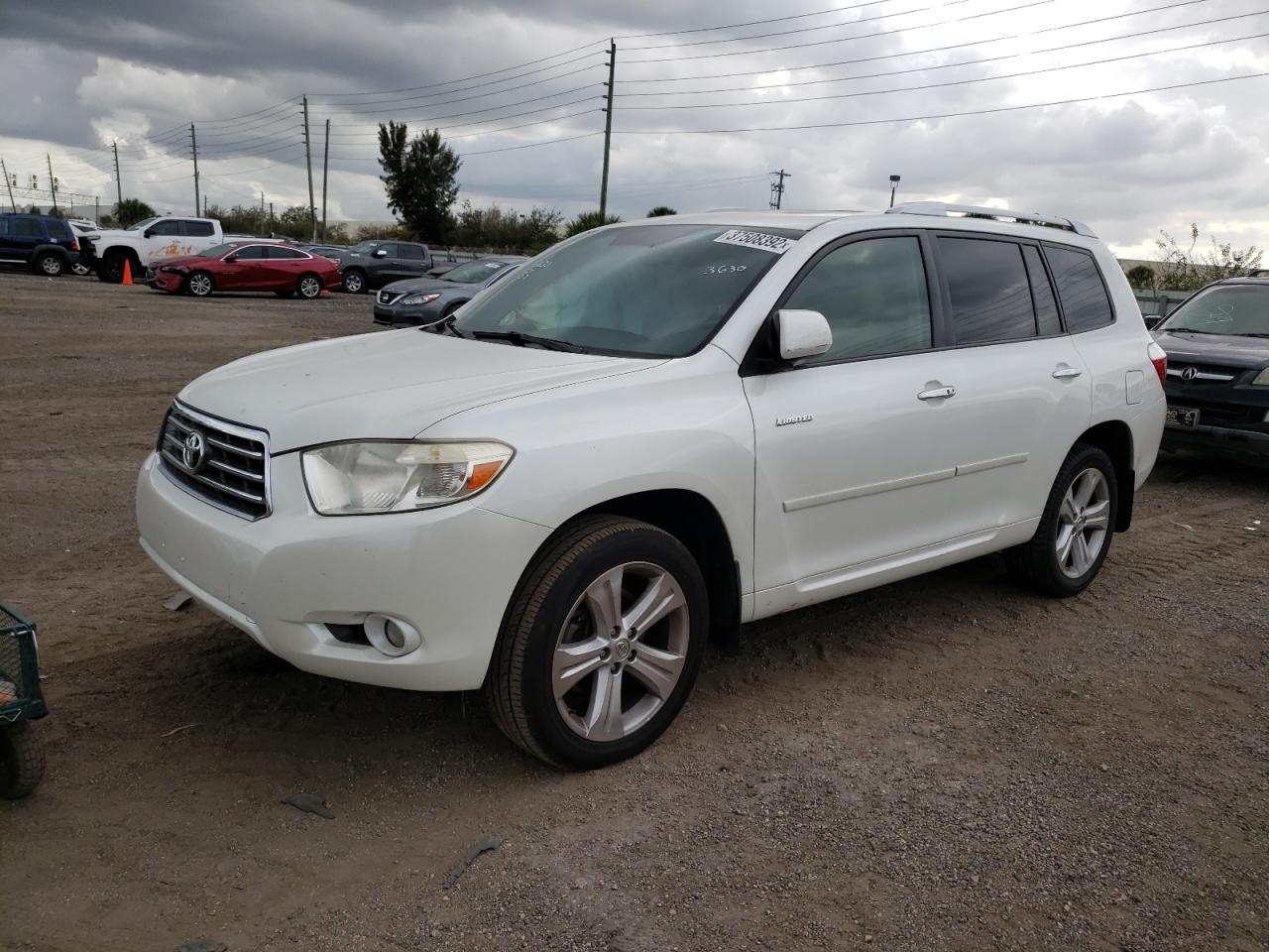 Photo 14 from auction – 2009 TOYOTA HIGHLANDER with VIN JTEDS42A992083630