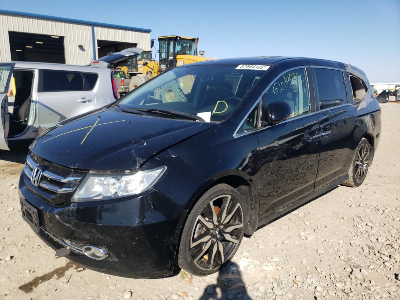 Photo 2 from auction – 2014 HONDA ODYSSEY EX with VIN 5FNRL5H68EB121663
