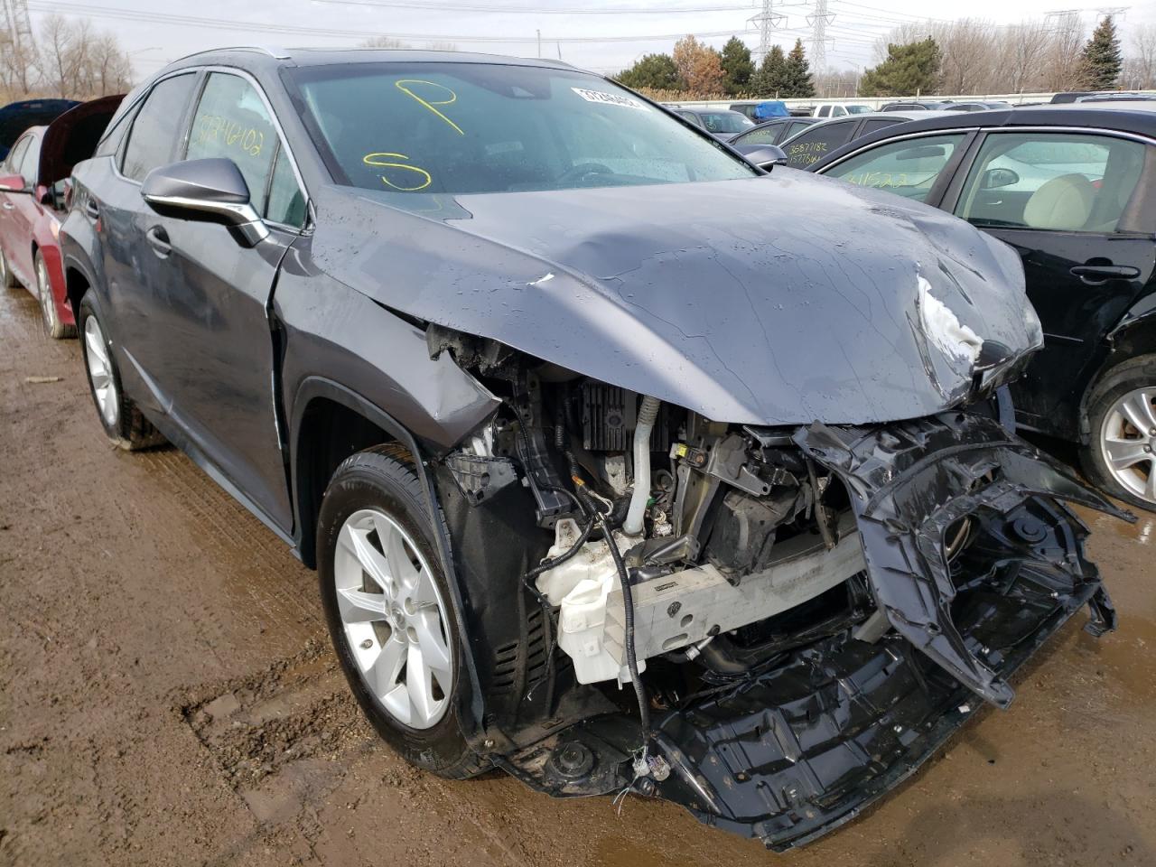 LEXUS RX 350 BAS 2016 with VIN 2T2BZMCA7GC023670 - Photo from auction