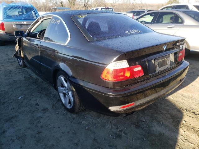 Photo 3 from auction – 2005 BMW 325 CI with VIN WBABD33445PL06000