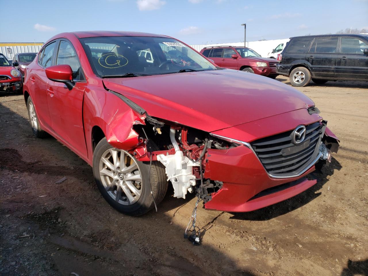 MAZDA 3 SPORT 2016 with VIN JM1BM1U76G1341532 - Photo from auction