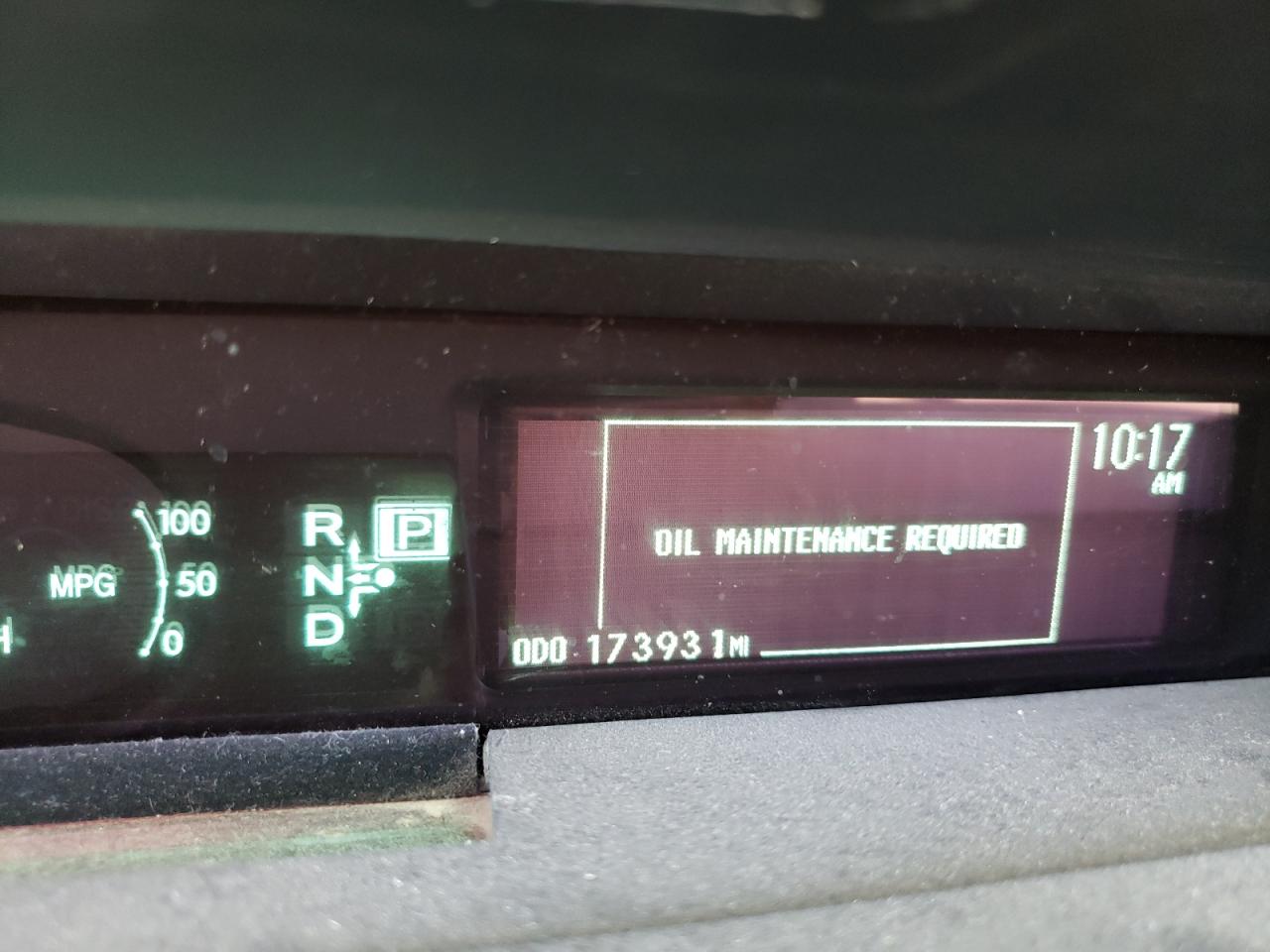 Photo 8 from auction – 2010 TOYOTA PRIUS with VIN JTDKN3DUXA1307776